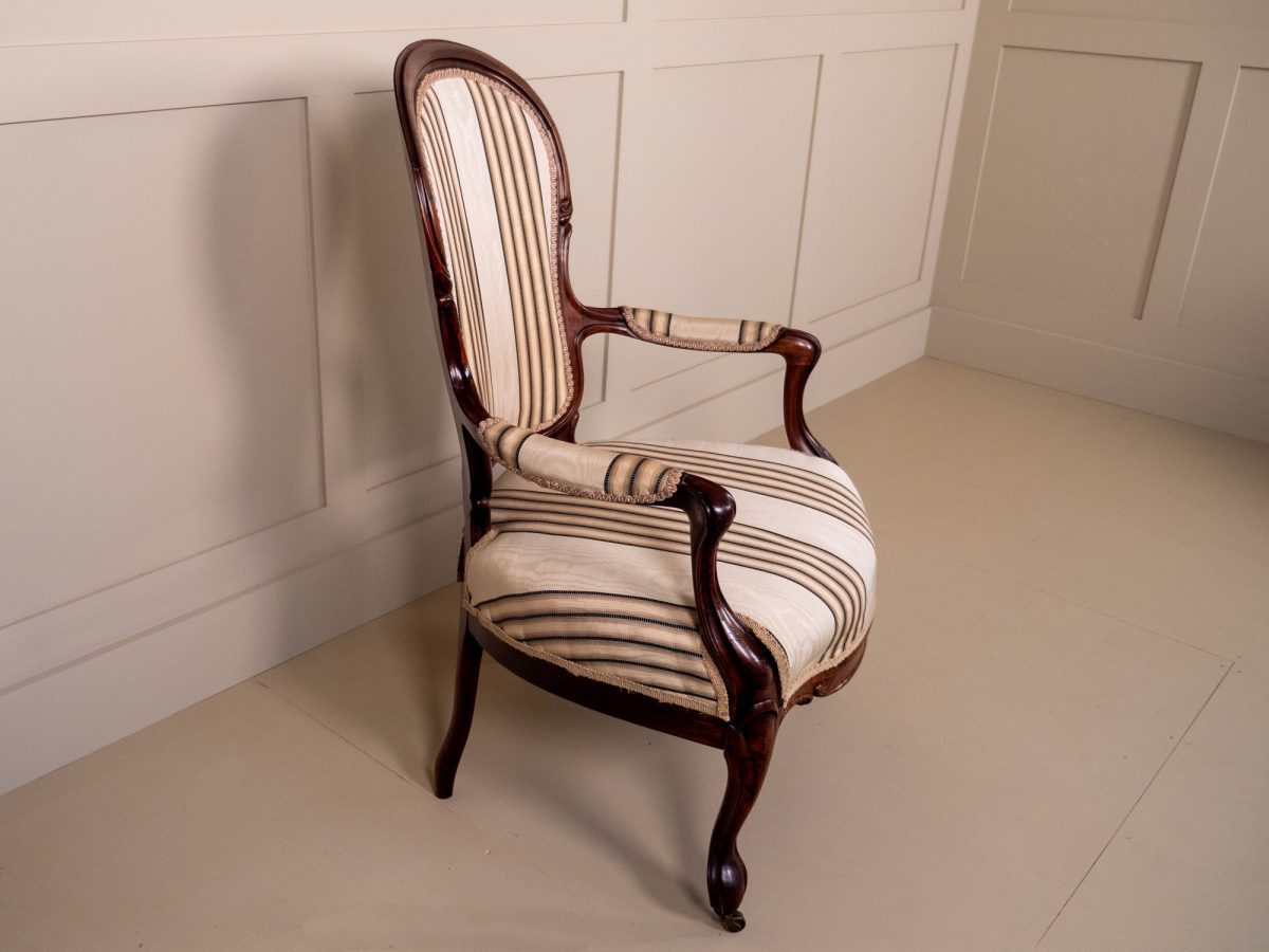 Rosewood Open Armchair - Image 2