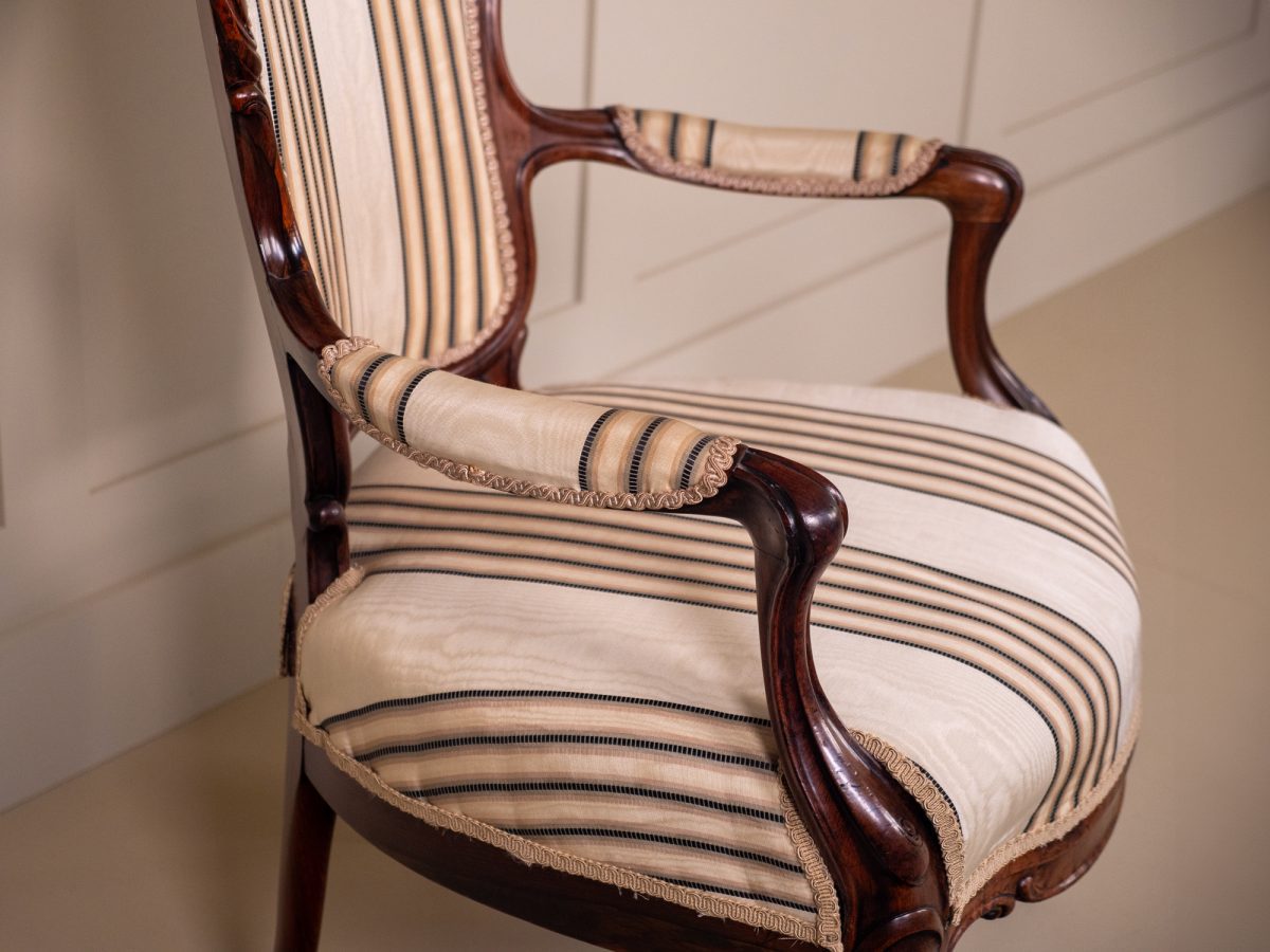 Rosewood Open Armchair - Image 4