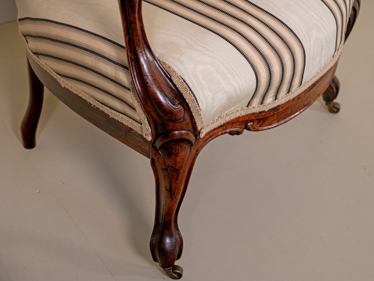 Rosewood Open Armchair - Image 3