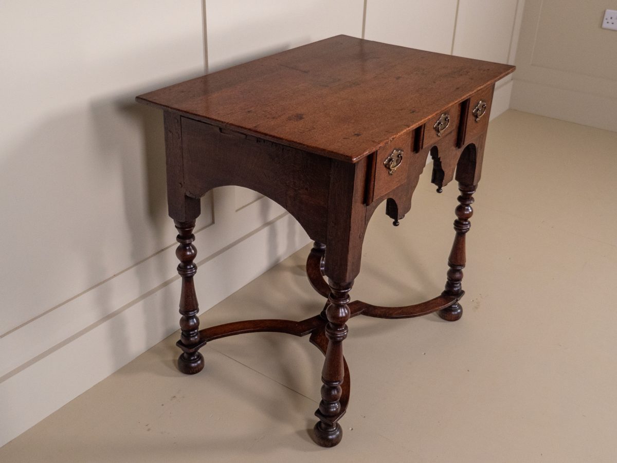 Oak Side Table/Low Boy - Image 6