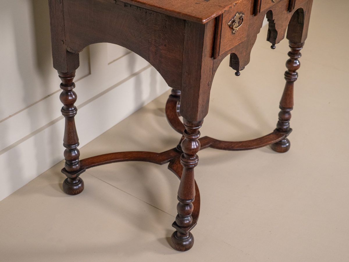 Oak Side Table/Low Boy - Image 9