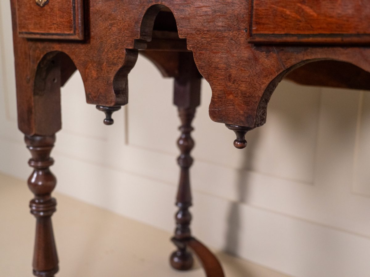 Oak Side Table/Low Boy - Image 4