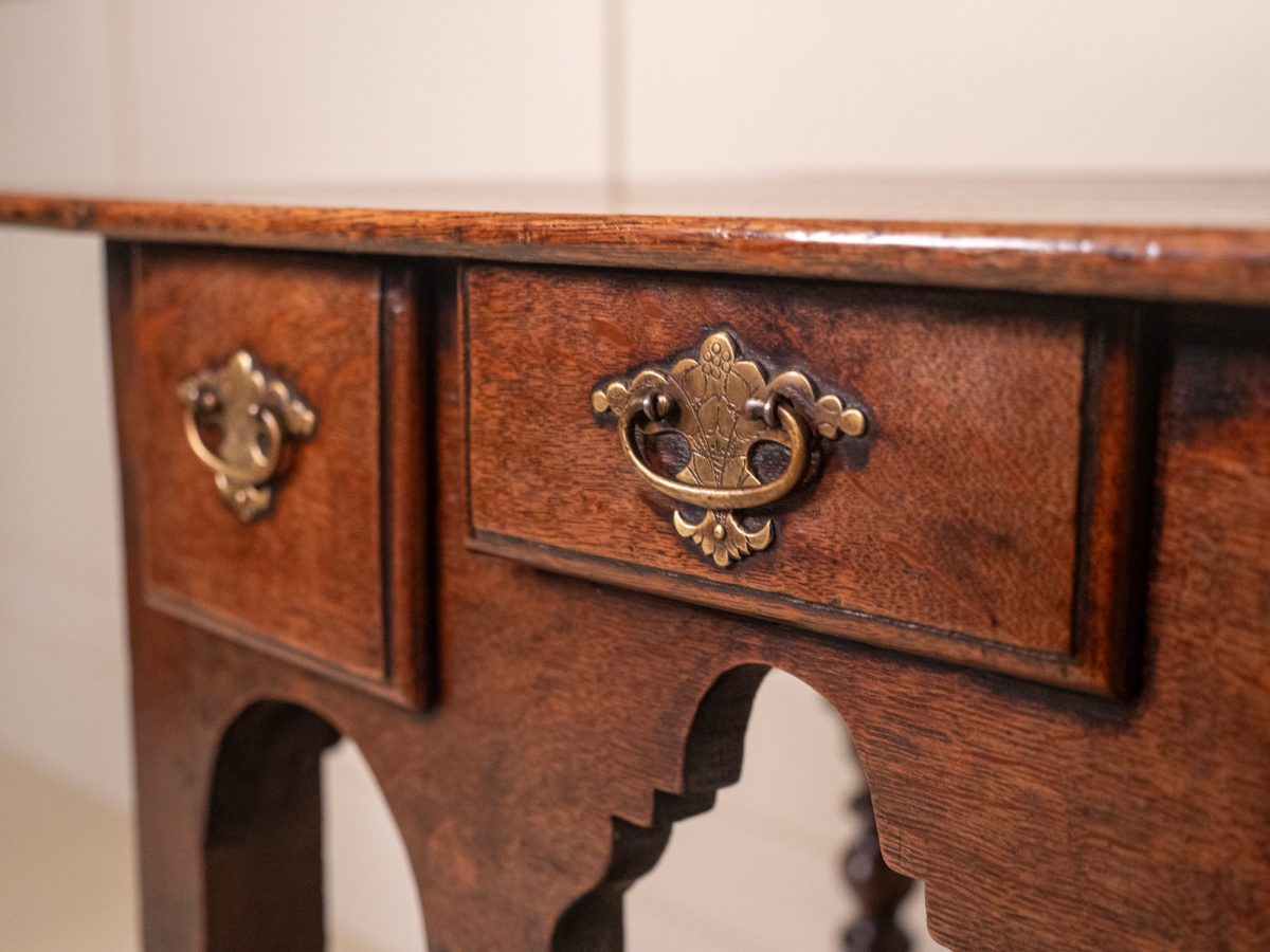 Oak Side Table/Low Boy - Image 5