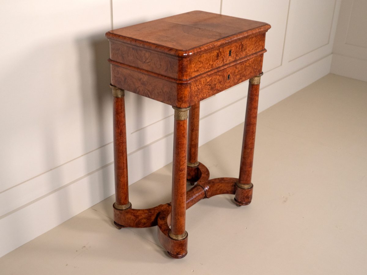 French Empire Writing/Work Table - Image 8