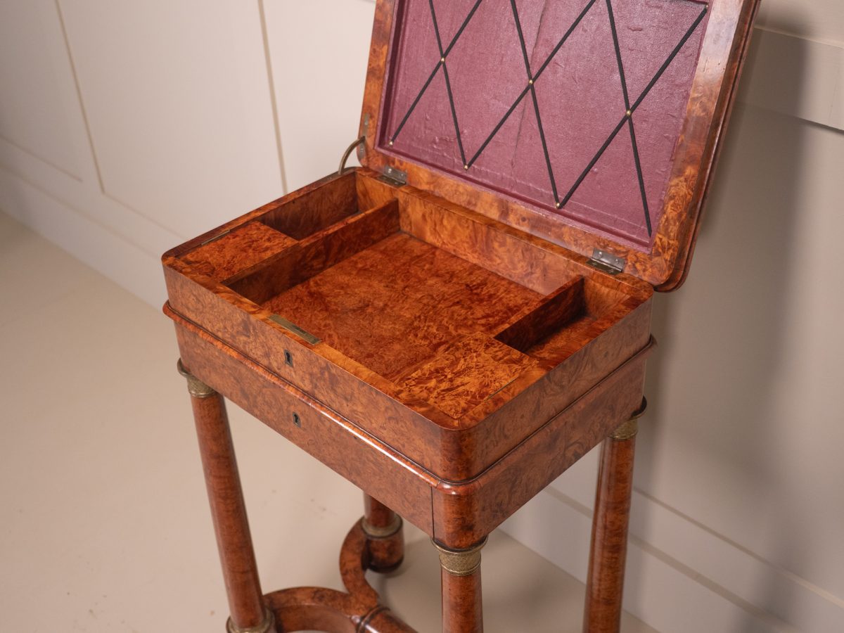 French Empire Writing/Work Table - Image 4