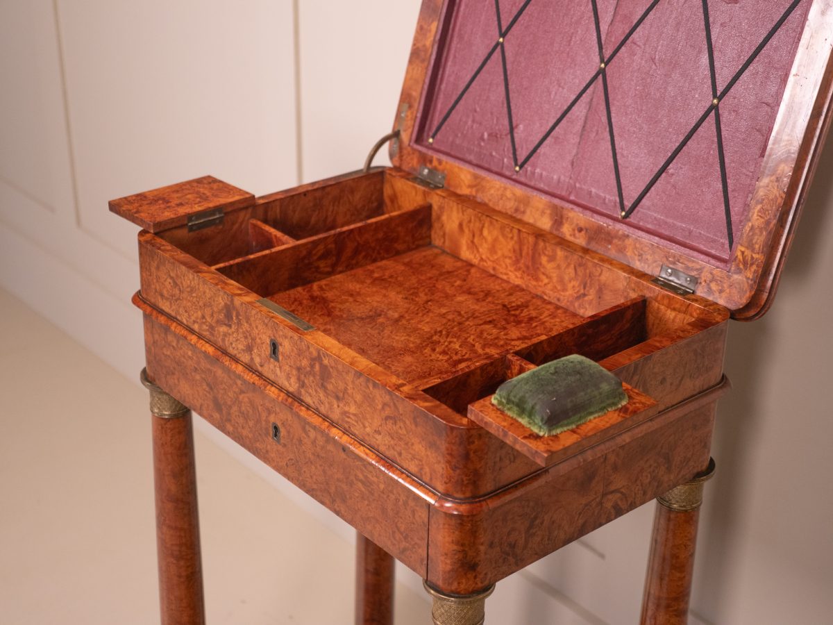 French Empire Writing/Work Table - Image 3