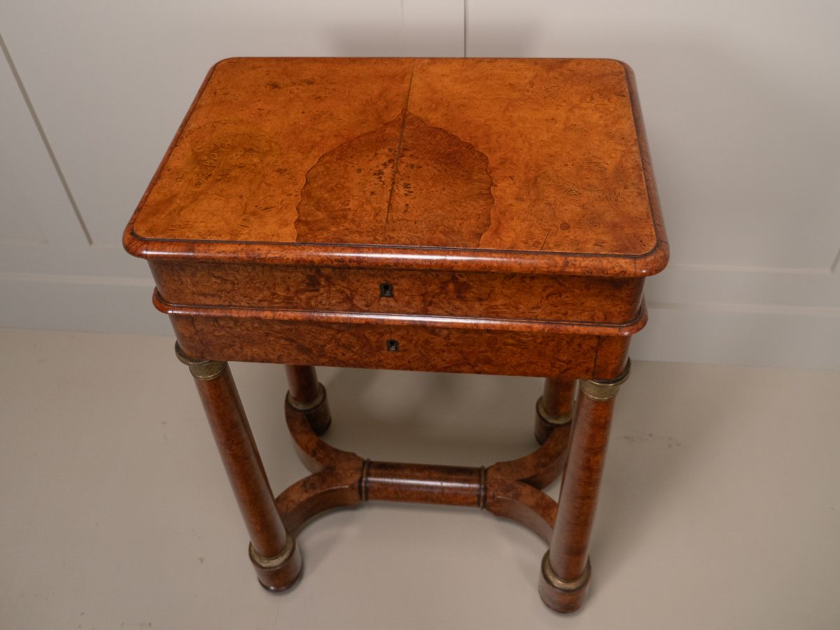 French Empire Writing/Work Table - Image 7