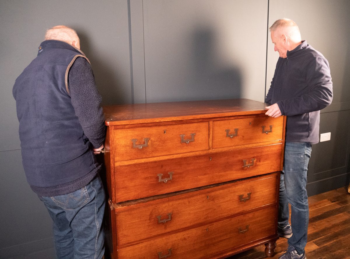 Linen Press Campaign Chest - Image 8