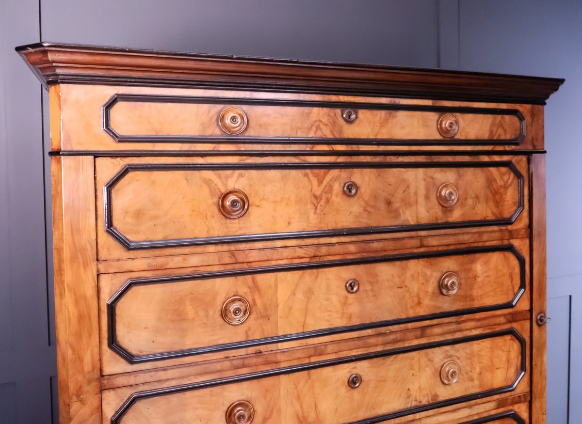19th Century seven drawer chest - Image 4