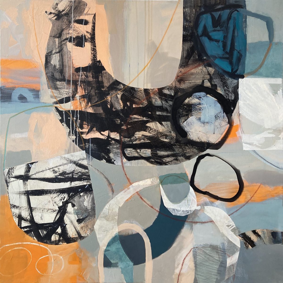 The leap and the turn painting - Image 4