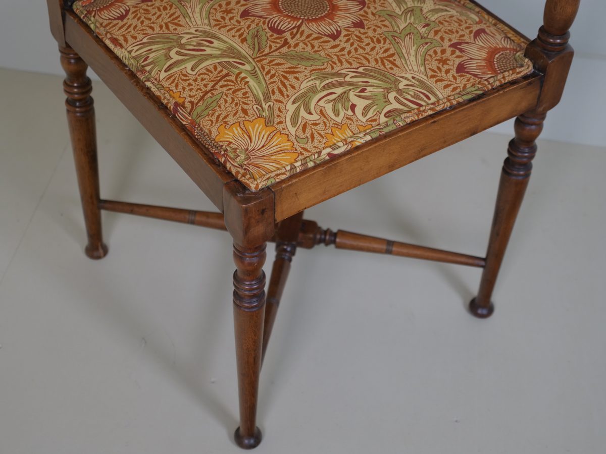 Late Victorian Dressing Chair - Image 2