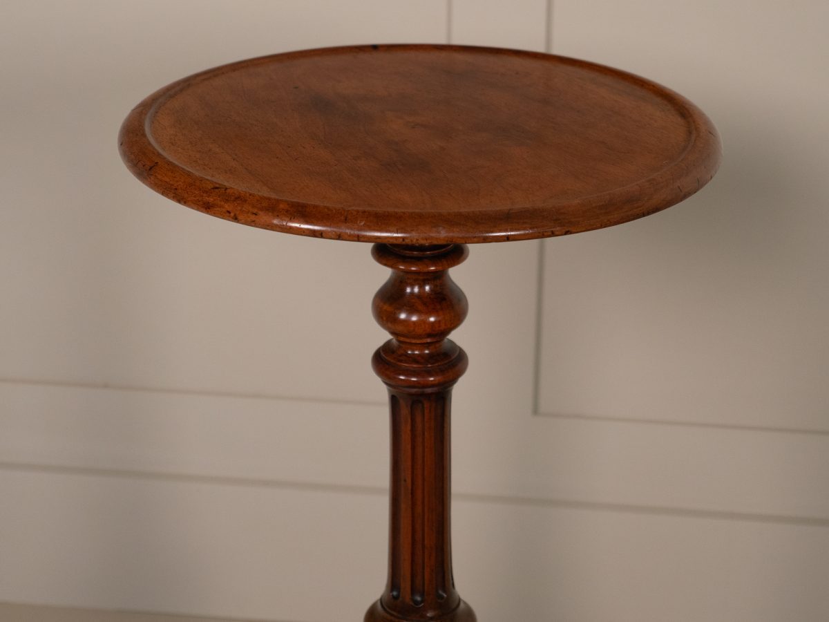 Victorian Walnut Wine Table - Image 4