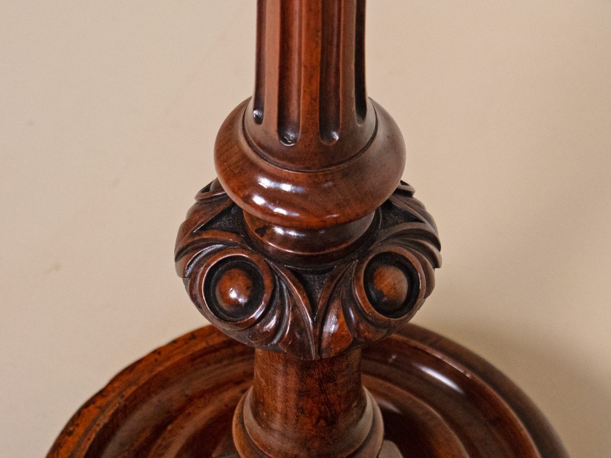 Victorian Walnut Wine Table - Image 7