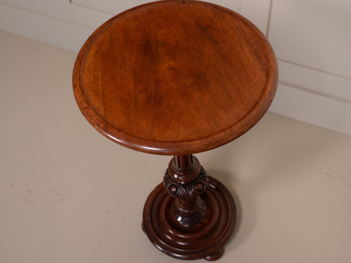 Victorian Walnut Wine Table - Image 2