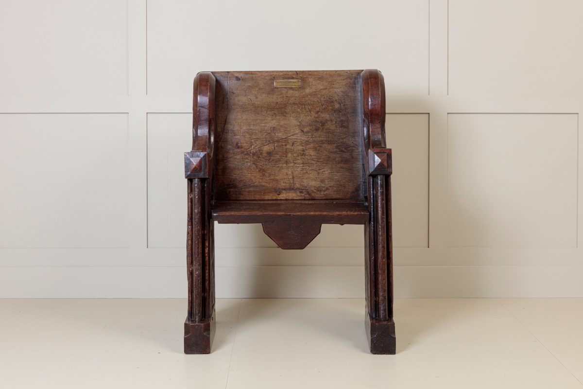 17th Century Oak Pew - Image 3