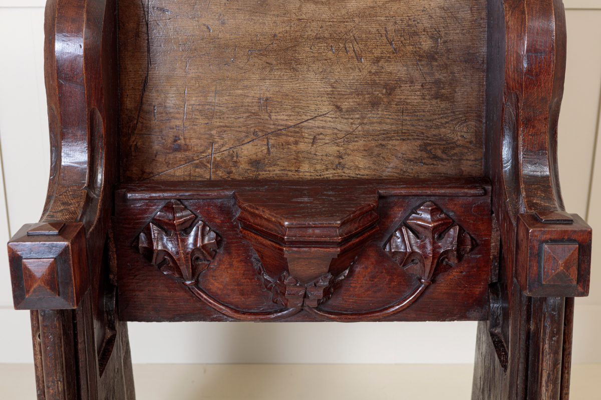 17th Century Oak Pew - Image 5