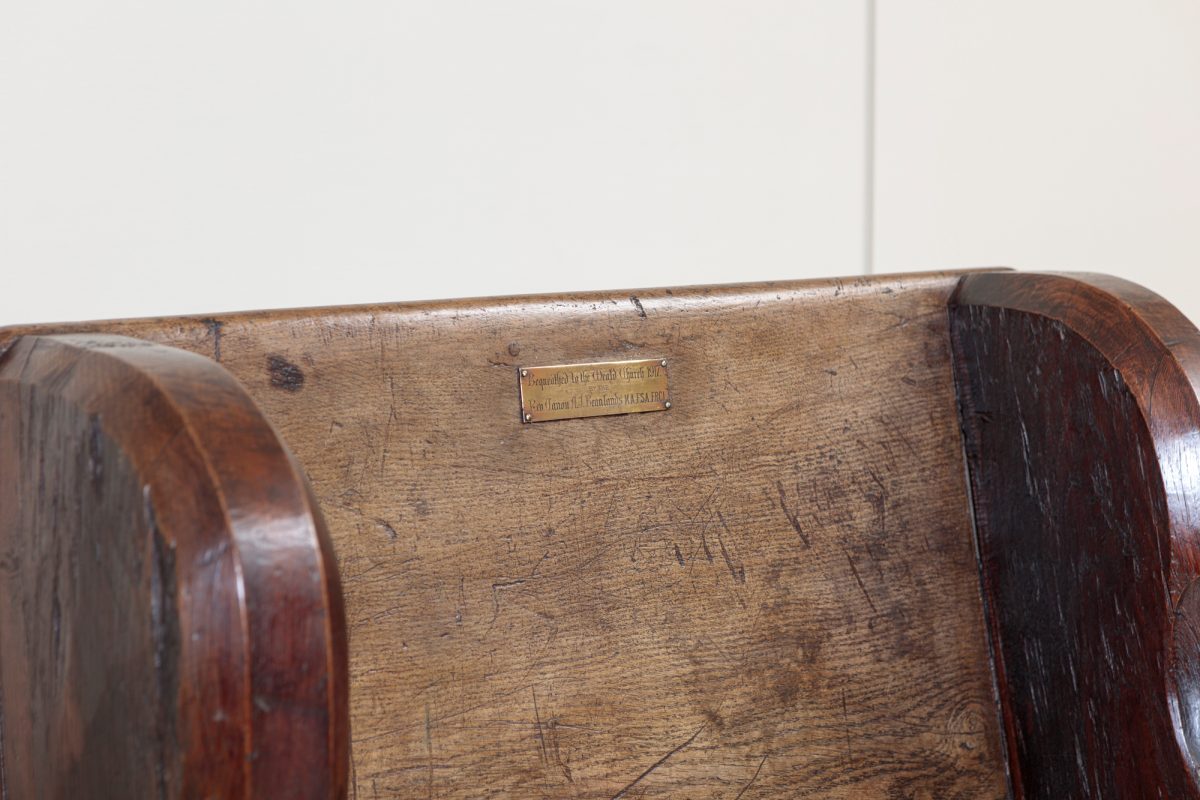 17th Century Oak Pew - Image 10