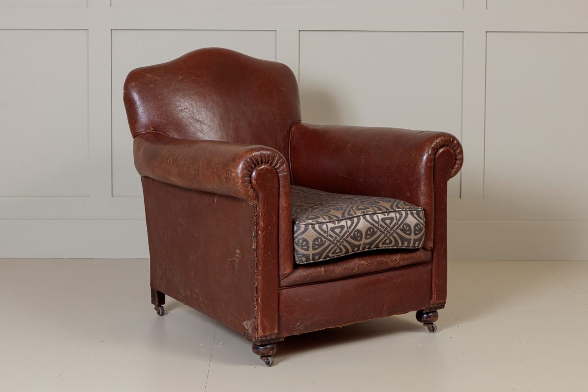 1930's Leather Club Chair