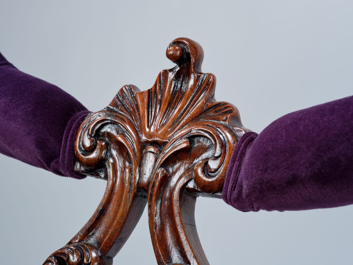 Victorian Rosewood Sofa - Image 7