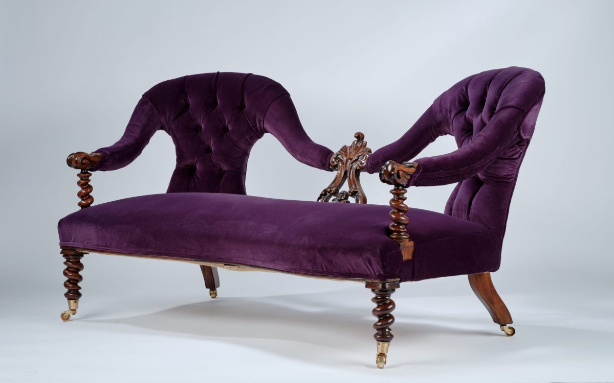 Victorian Rosewood Sofa