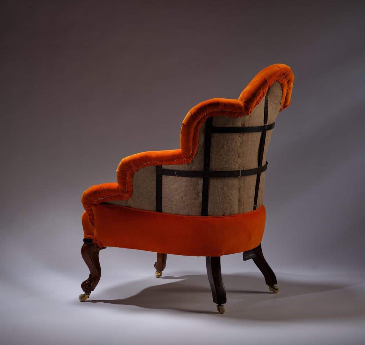 Orange Scallop Chair - Image 6