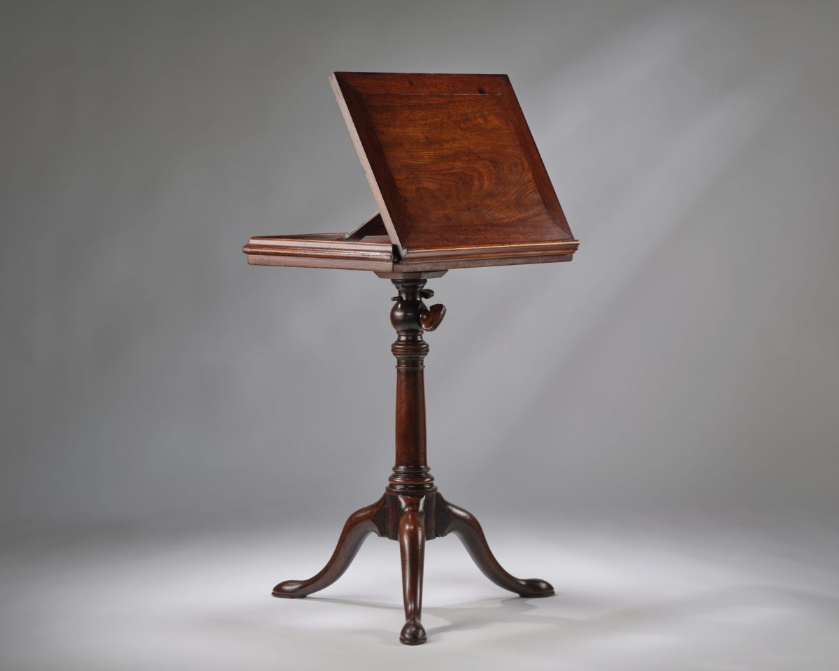 Georgian Draughtsman Pedestal Table