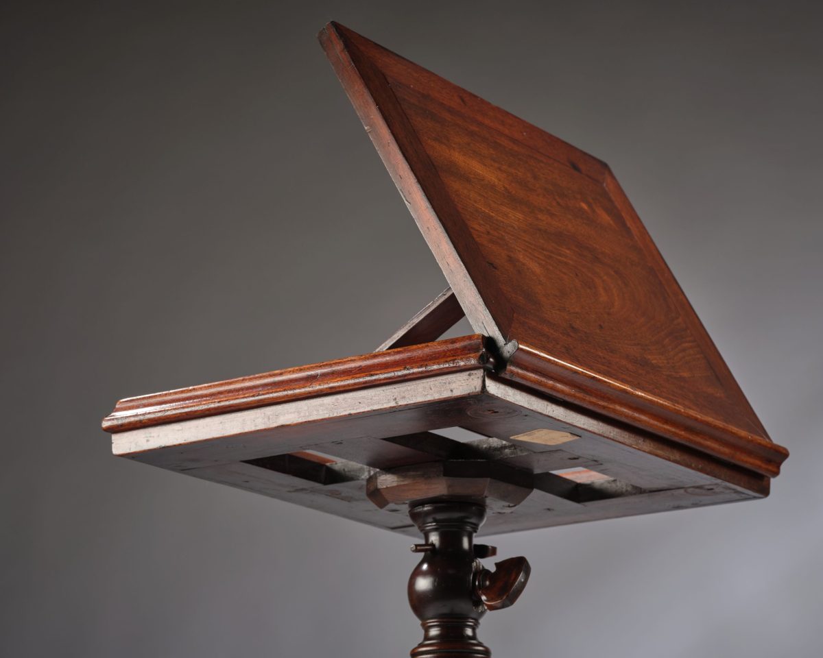 Georgian Draughtsman Pedestal Table - Image 7