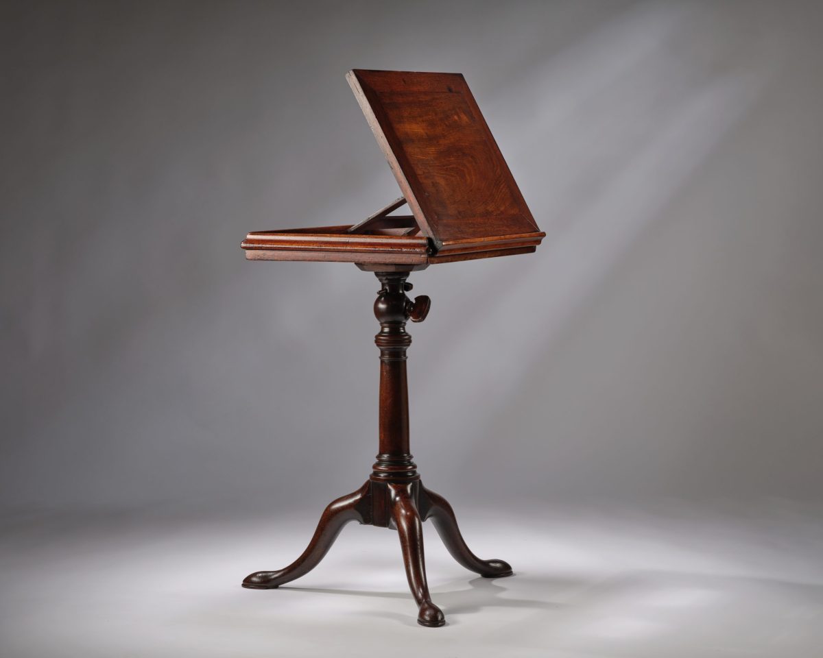 Georgian Draughtsman Pedestal Table - Image 6