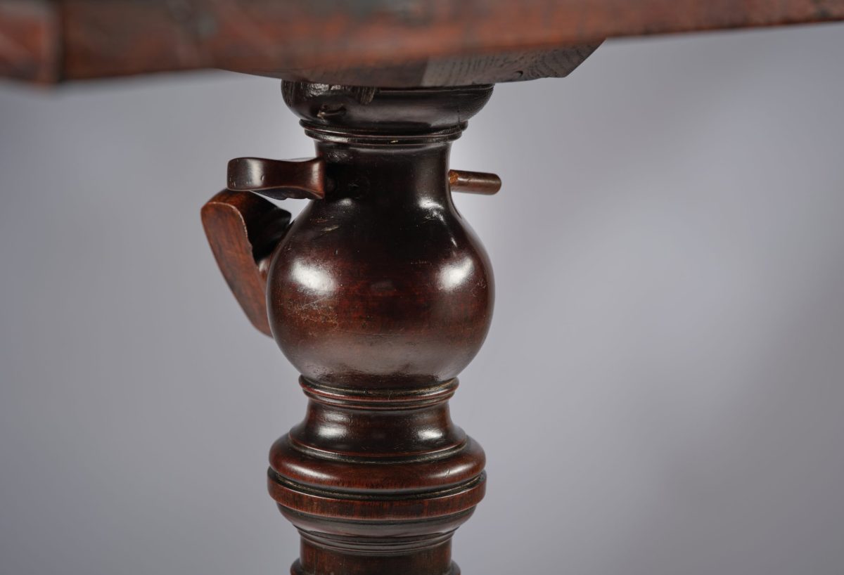 Georgian Draughtsman Pedestal Table - Image 4
