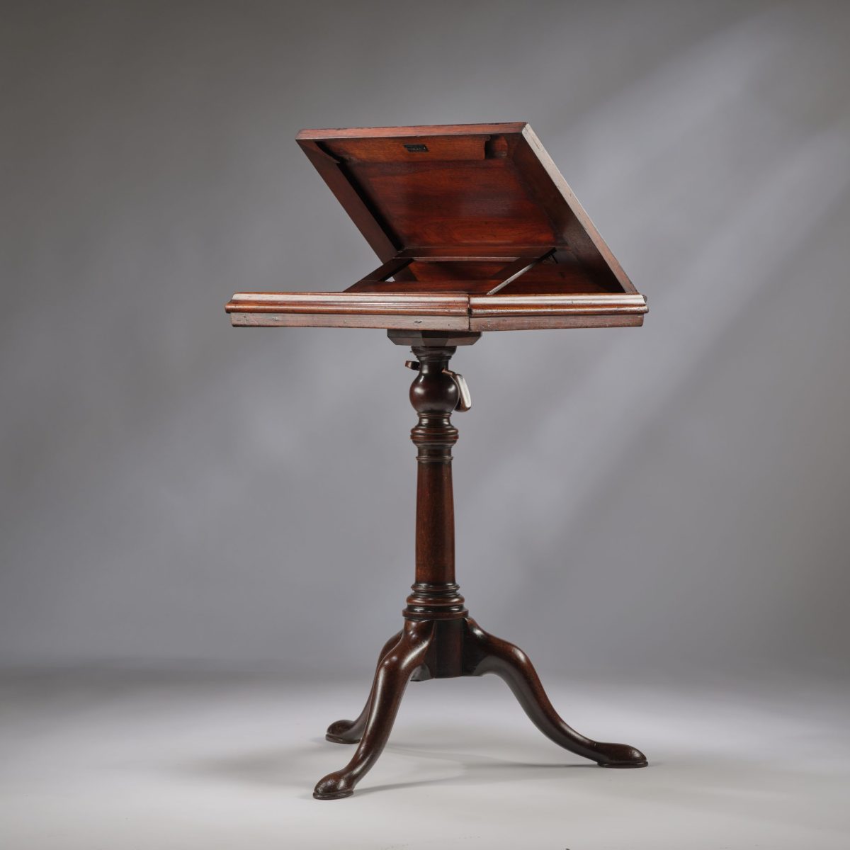 Georgian Draughtsman Pedestal Table - Image 2