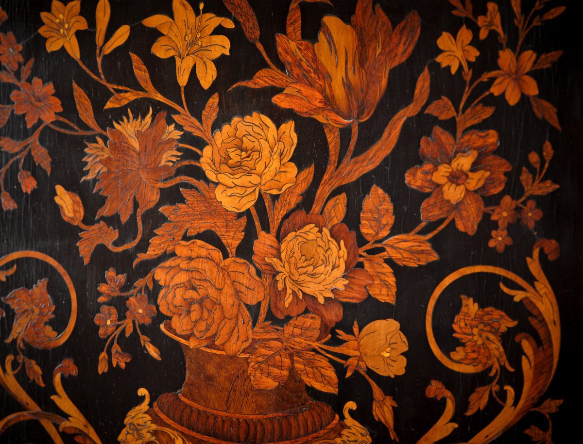 Marquetry Box Seat - Image 7