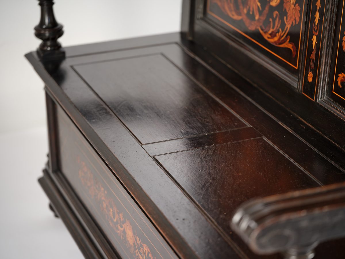 Marquetry Box Seat - Image 4