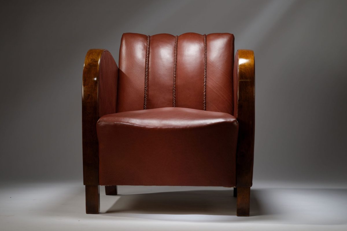 Modernist Deco Armchair - Image 2