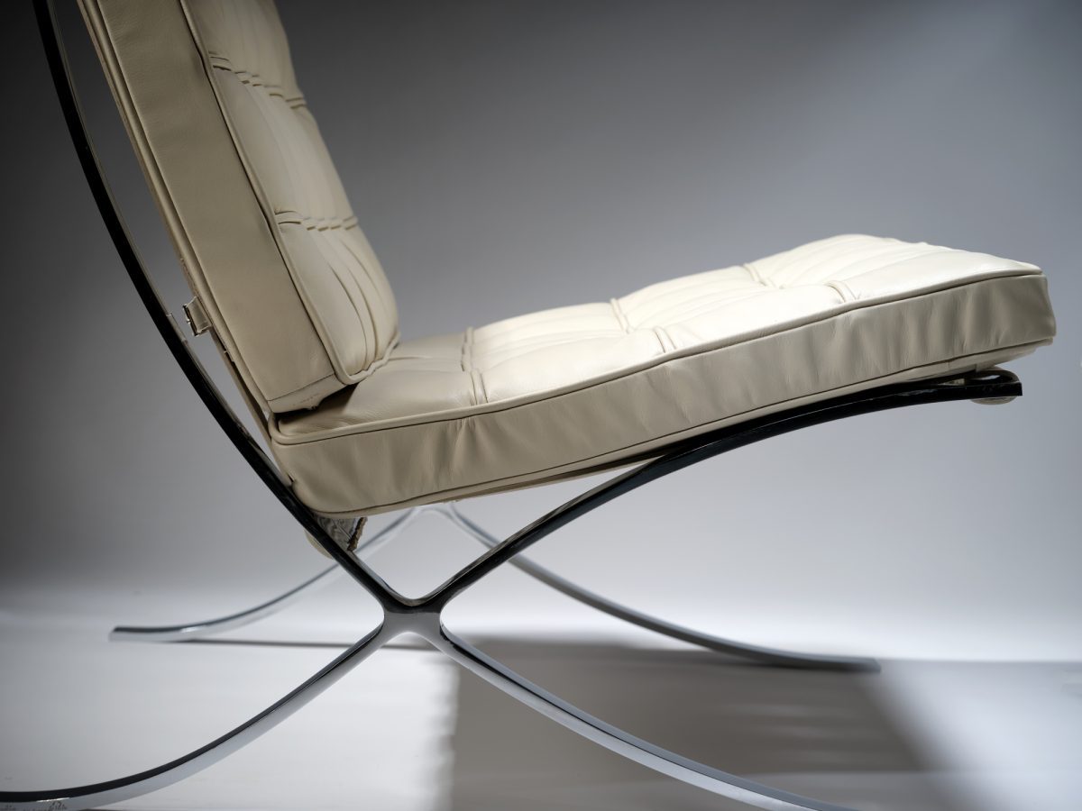 Barcelona Chair & Ottoman - Image 5