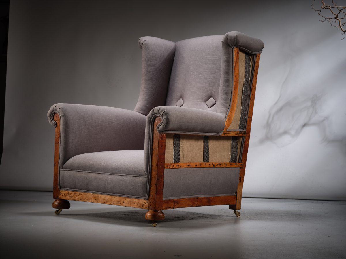Deconstructed Victorian Armchair