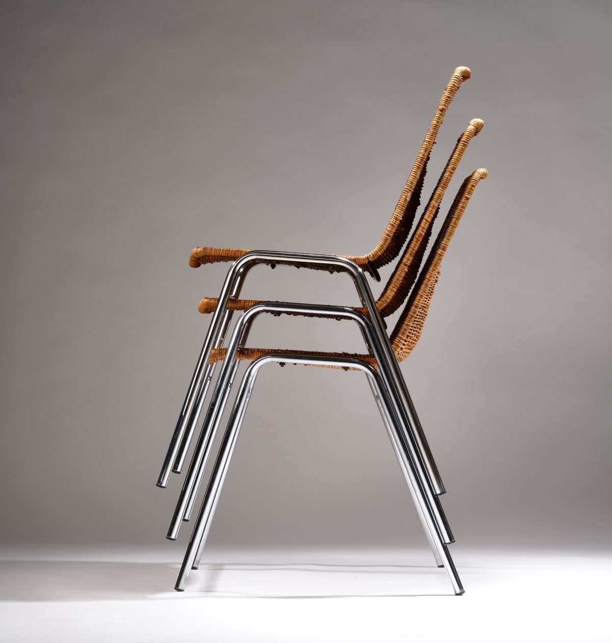 Gian Franco Legler Basket Chairs - Image 7