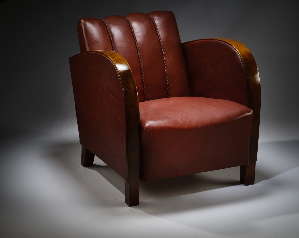 Modernist Deco Armchair - Image 3