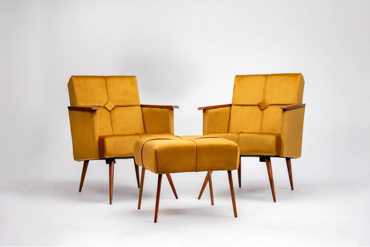 Geometric Vintage Cocktail Set