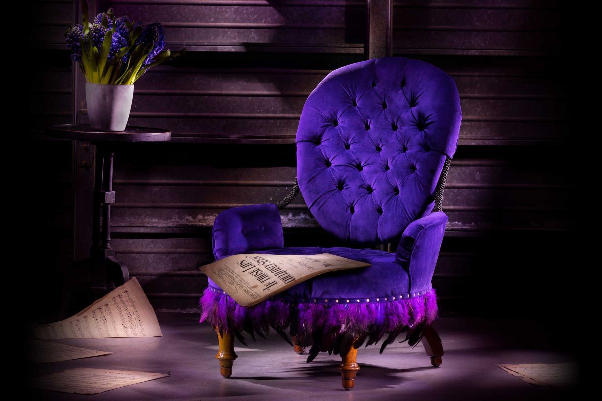 Purple Reign Burlesque Chair - Image 5