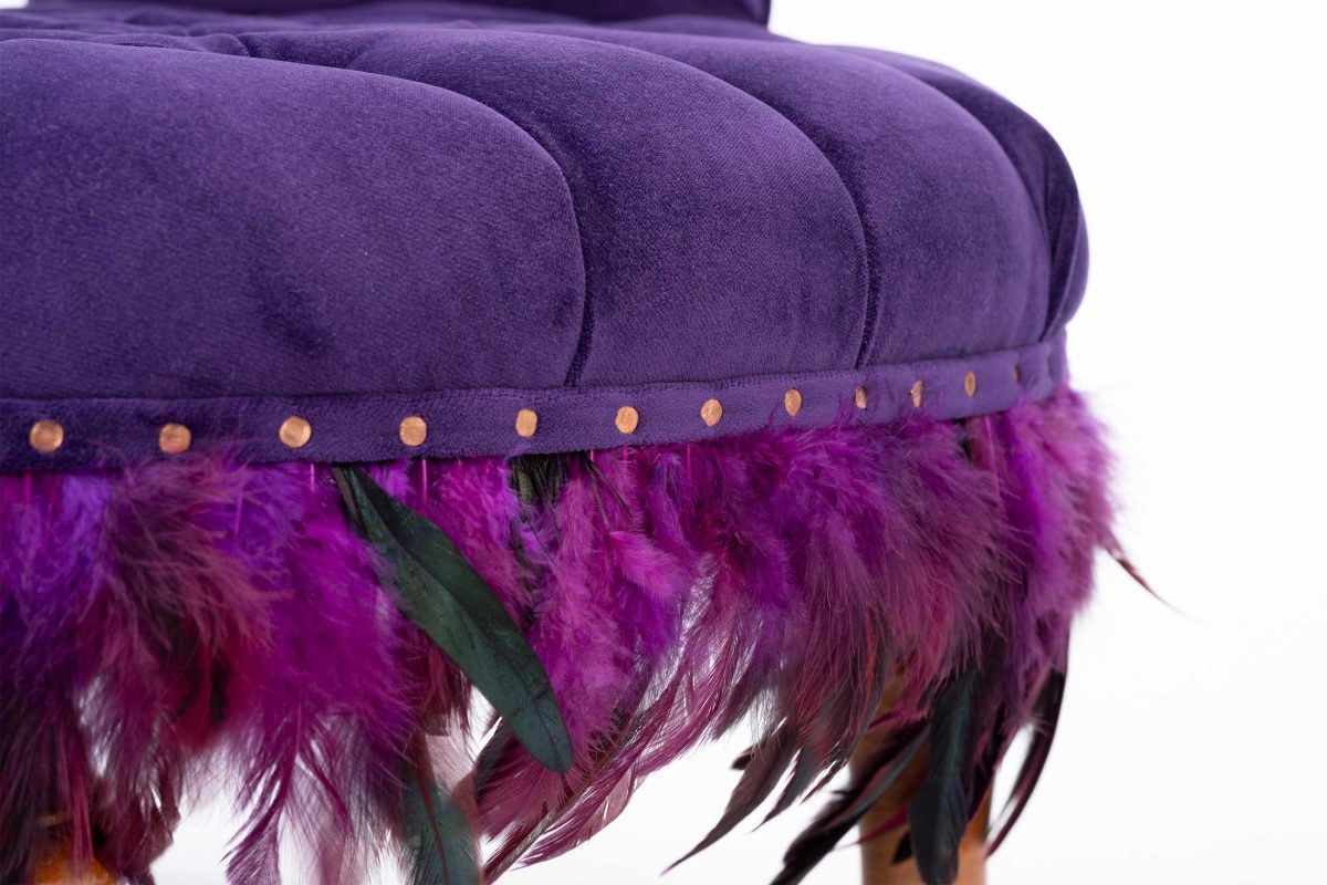 Purple Reign Burlesque Chair - Image 2