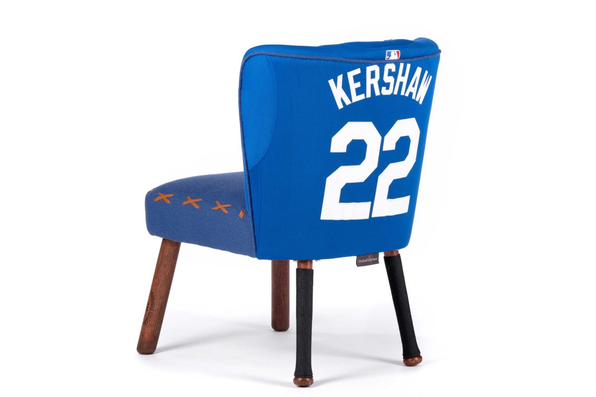 Vintage ‘Dodgers’ Baseball Chair - Image 2