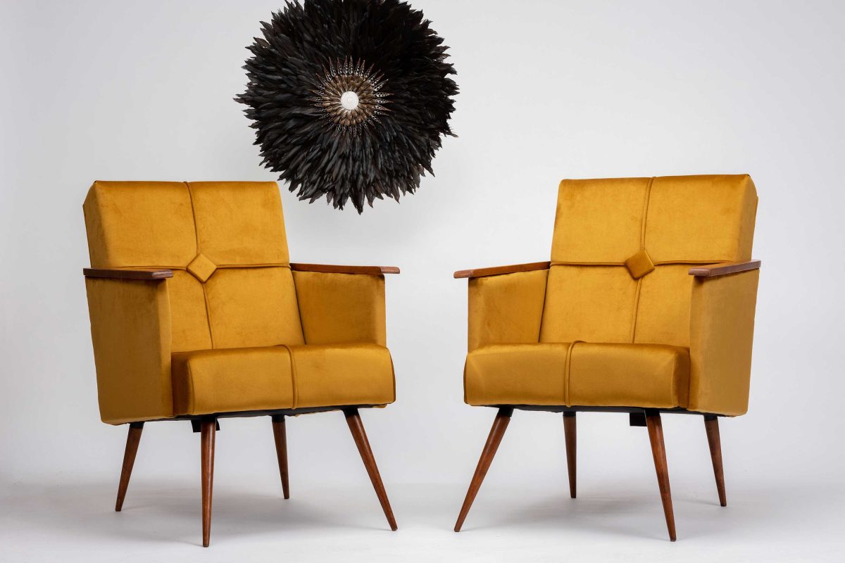 Geometric Vintage Cocktail Set - Image 3