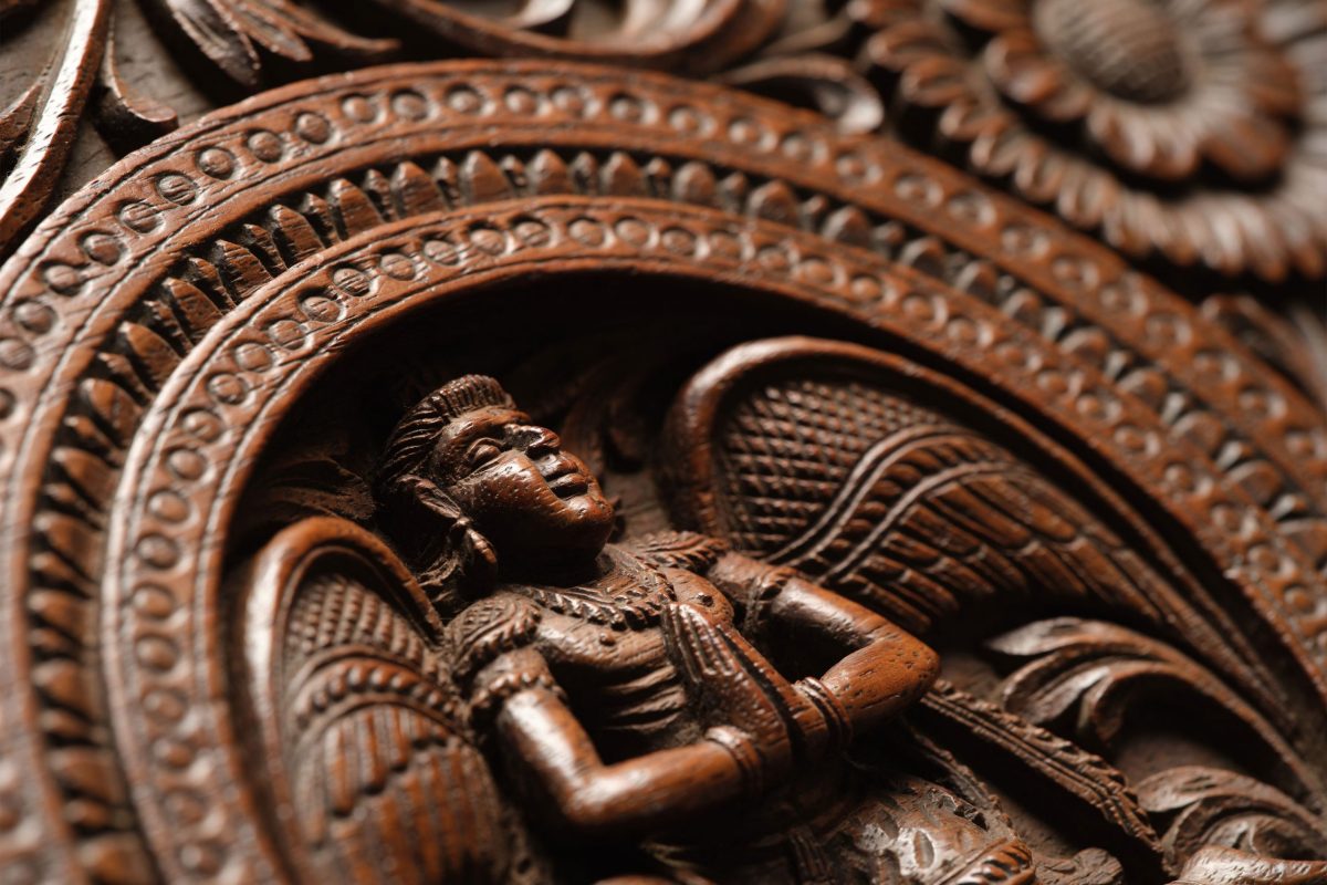 Gandharva Figure Teapoy - Image 2