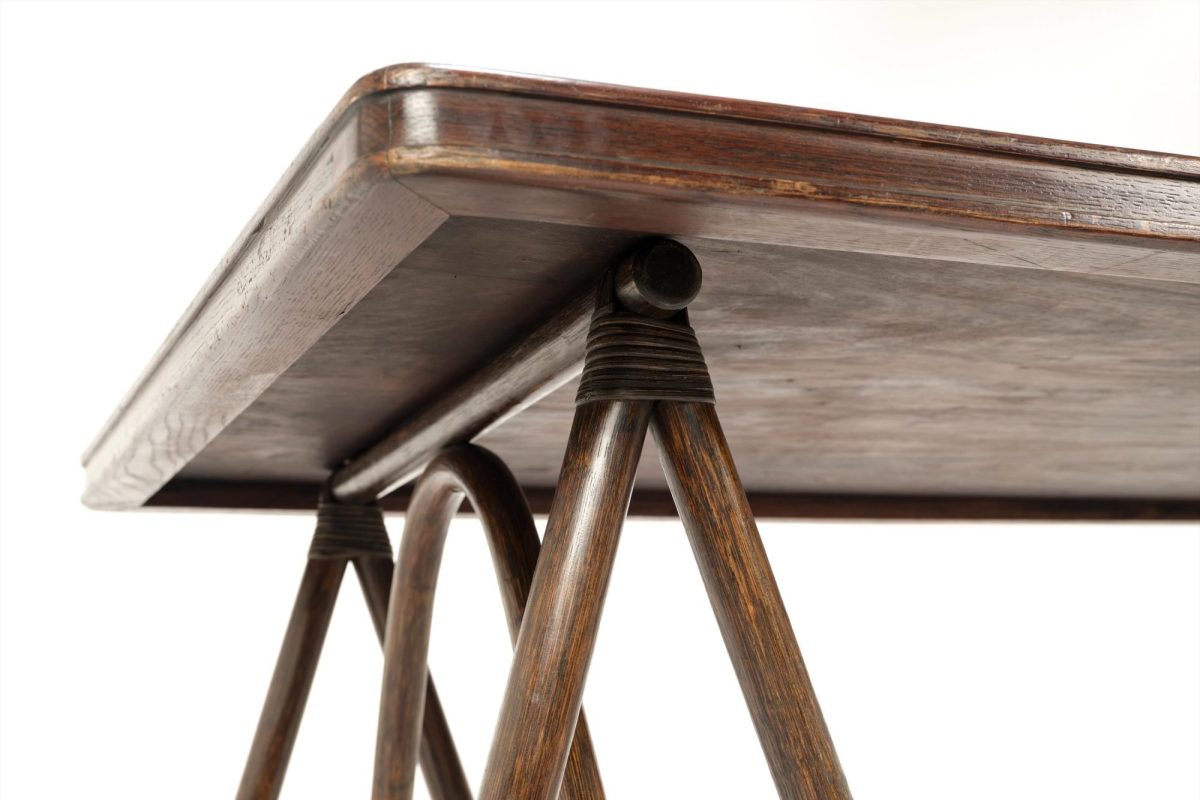 Brass Inlaid Table - Image 5