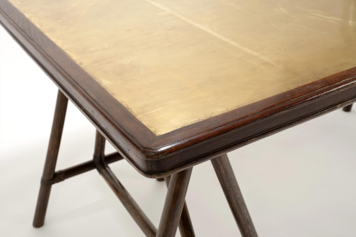 Brass Inlaid Table - Image 3