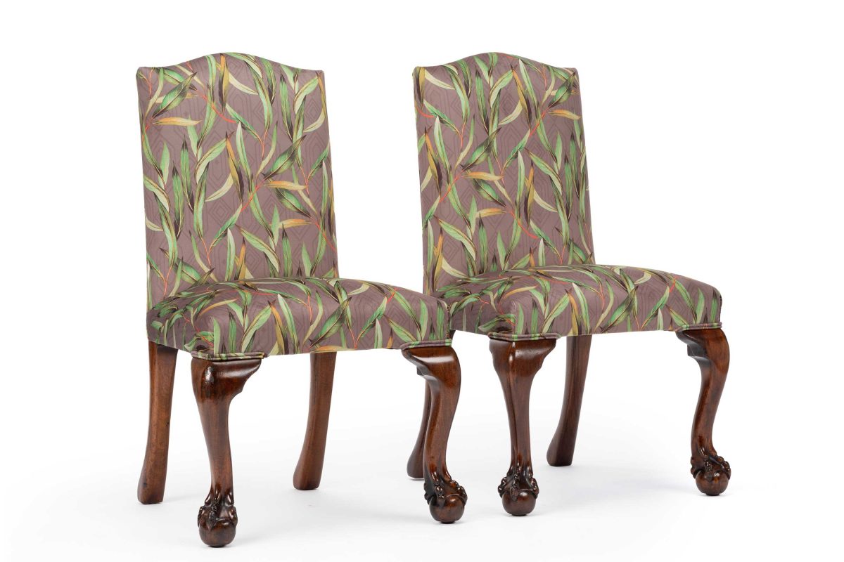 Antique Victorian Botanical Hall Chairs