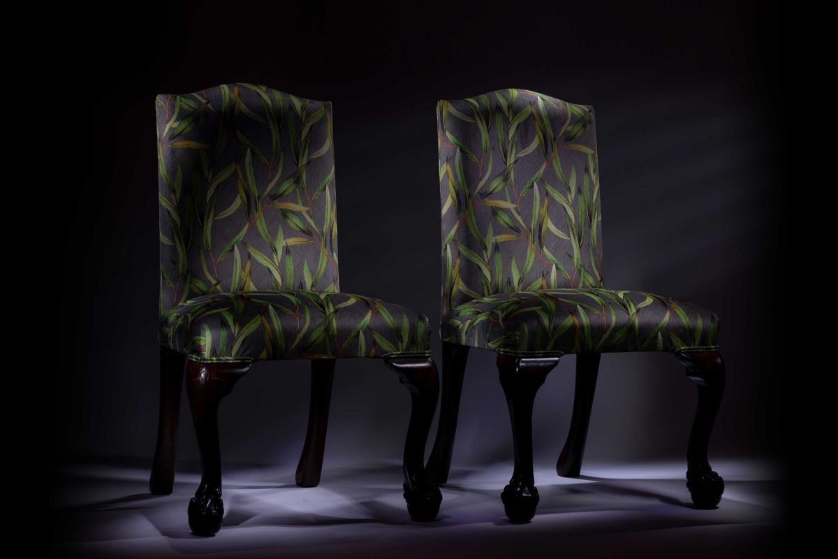 Antique Victorian Botanical Hall Chairs - Image 2