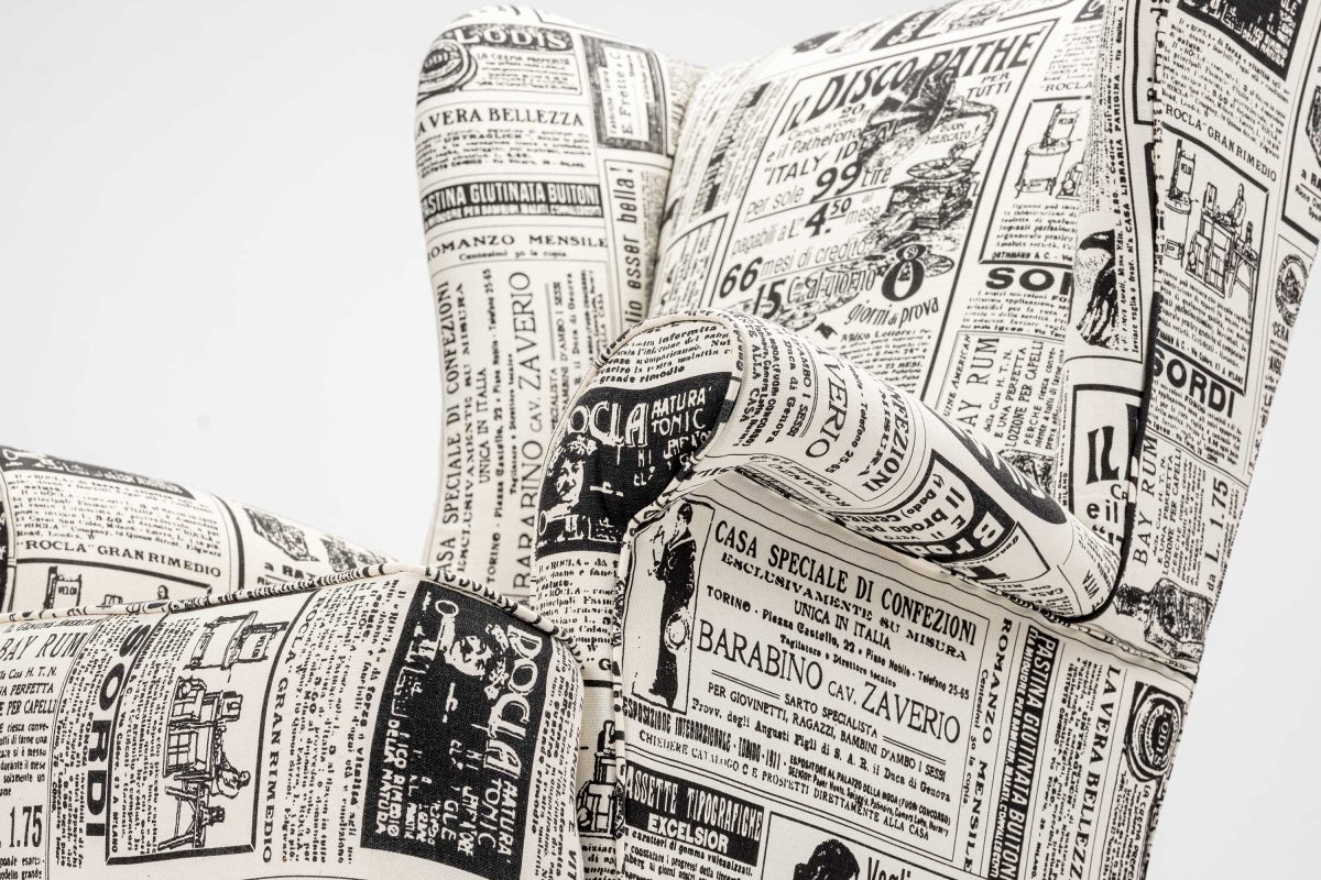 The ‘Old News” Wingchair - Image 3