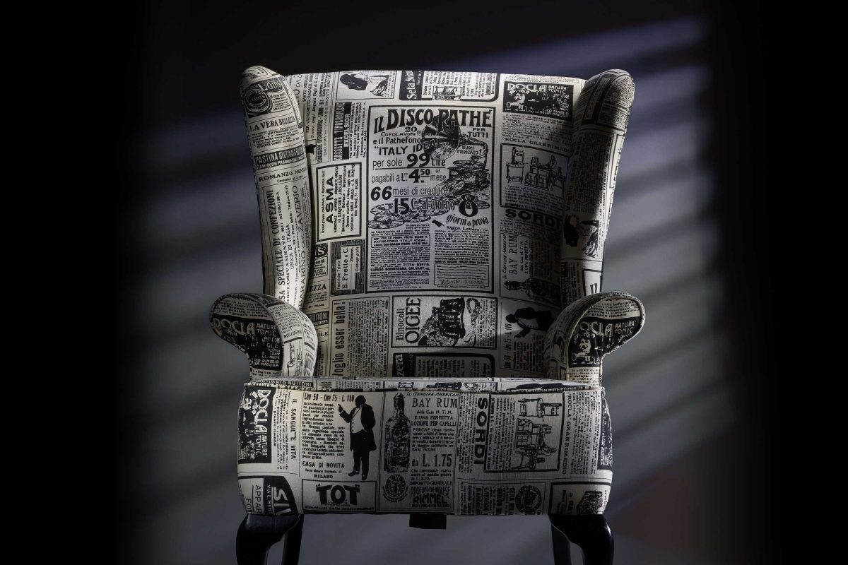The ‘Old News” Wingchair - Image 2