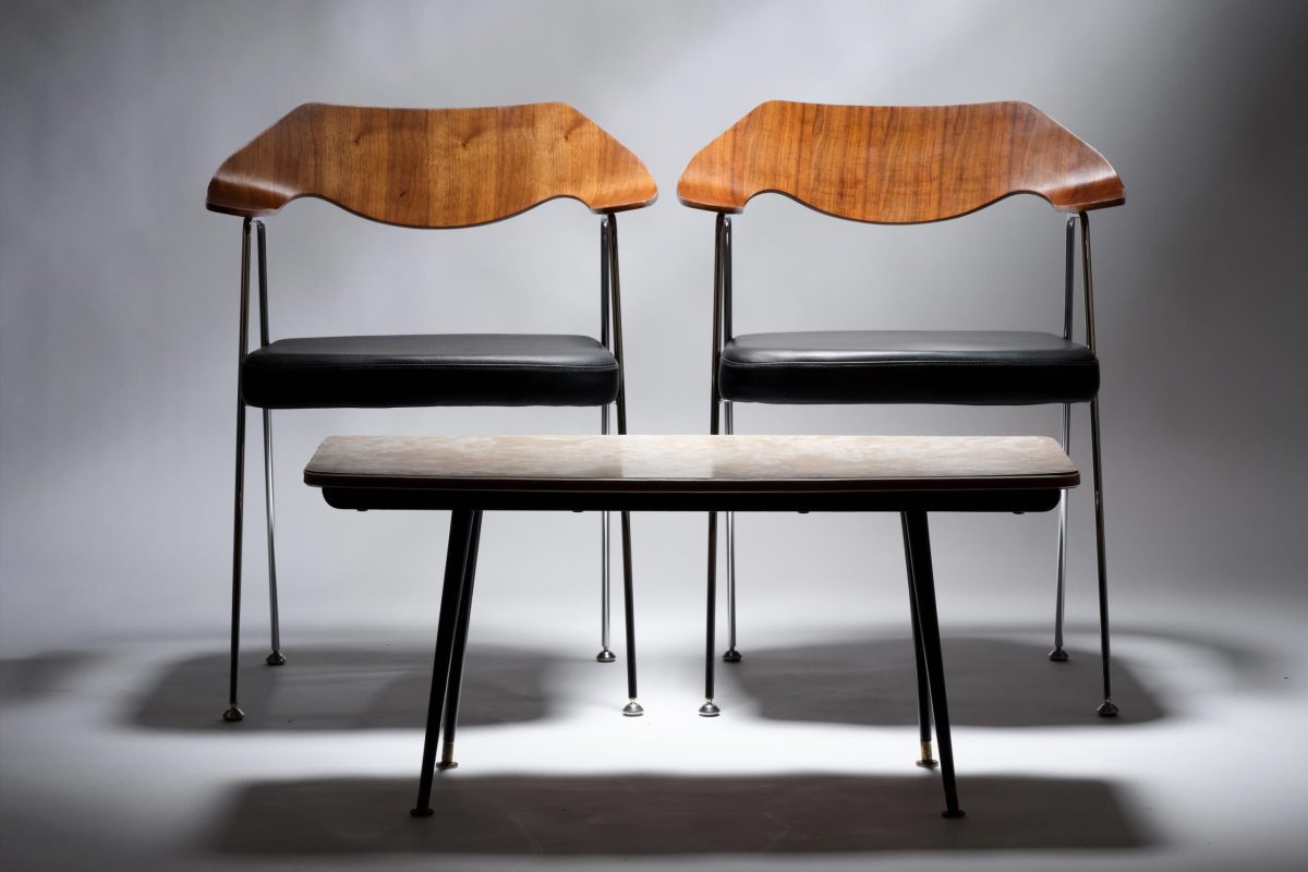 Robin Day Teak Chairs - Image 2